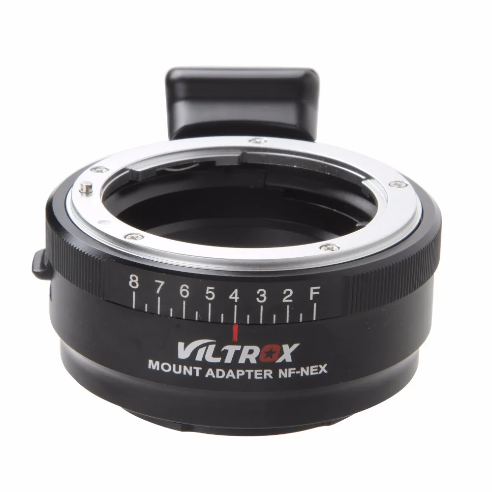 Viltrox NF NEX Fotga Lens Adapter Tube Manual Focus for Nikon F AF S AI G Lens to Sony Alpha A6500 A6000 A7SII A7RII Camera -in Lens Adapter from Consumer ...