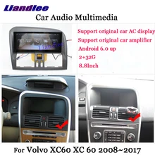 Liandlee Android для Volvo XC60 XC 60 2008~ стерео радио Carplay парковочная камера ТВ Wifi AUX gps Navi навигация Мультимедиа