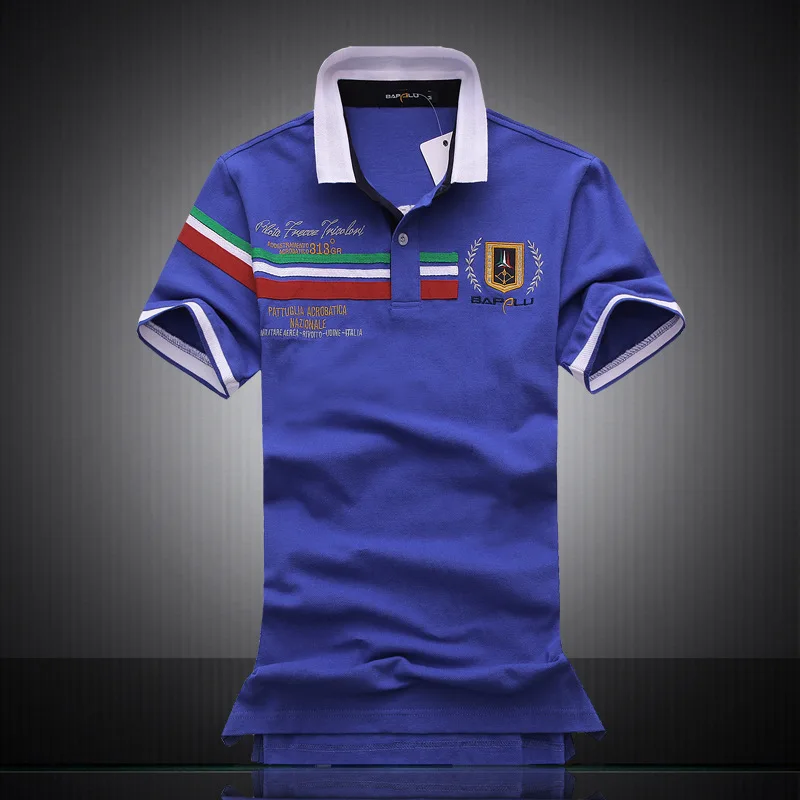 

ZOGAA 2019 mens polo shirt brands 100% Cotton Lapel short sleeve embroidery short Polo shirt men Polos men homme high quality