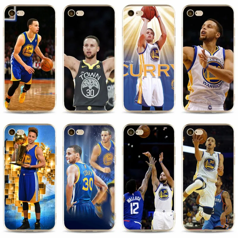 

Basketballer Stephen Curry Cover Soft Silicone high quality TPU Phone Case For iPhone 5 5C 5S SE X 6 6S plus 7 7plus 8 8plus