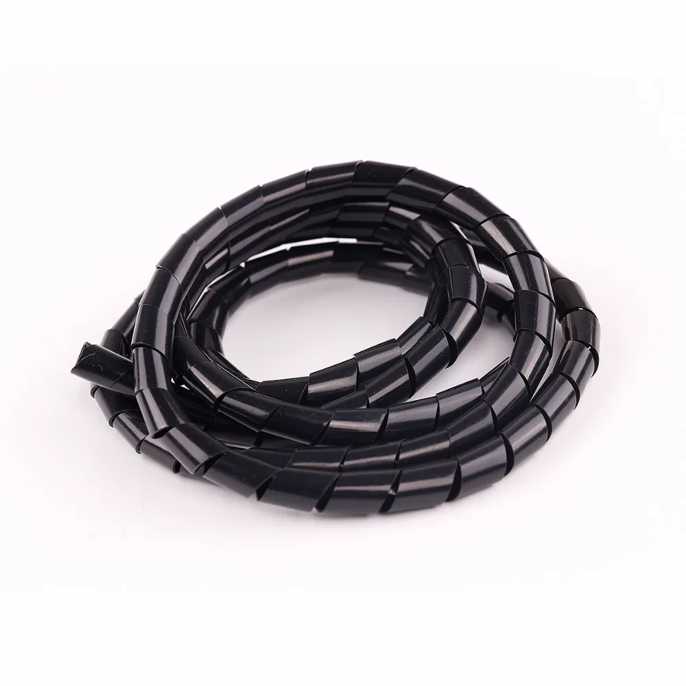 

10M 6mm Spiral Wrap Sleeving Band Tube Cable Protector Line Wire Management Wrap for PC Computer Home Hide Cable Winding tube