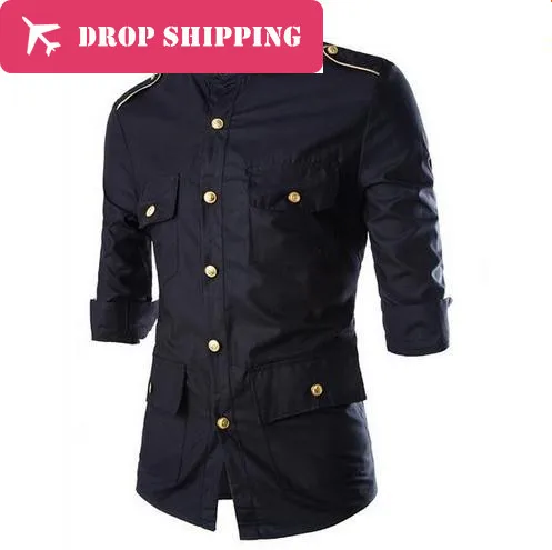 

Dropshipping Camisa Masculina 2017 Men's Fashion Slim Fit Casual Shirt Men's Long Sleeve Shirts Men Shirt, Asian Size M-2xl