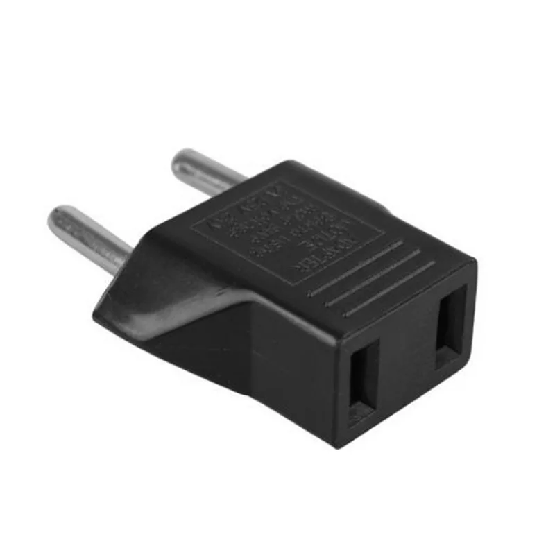 

Overfly To EU Plug Converter Adapter 1PCS US USA to EU AC Wall Power Plug Converter Adapter Travel Home Kit For Phone Laptop