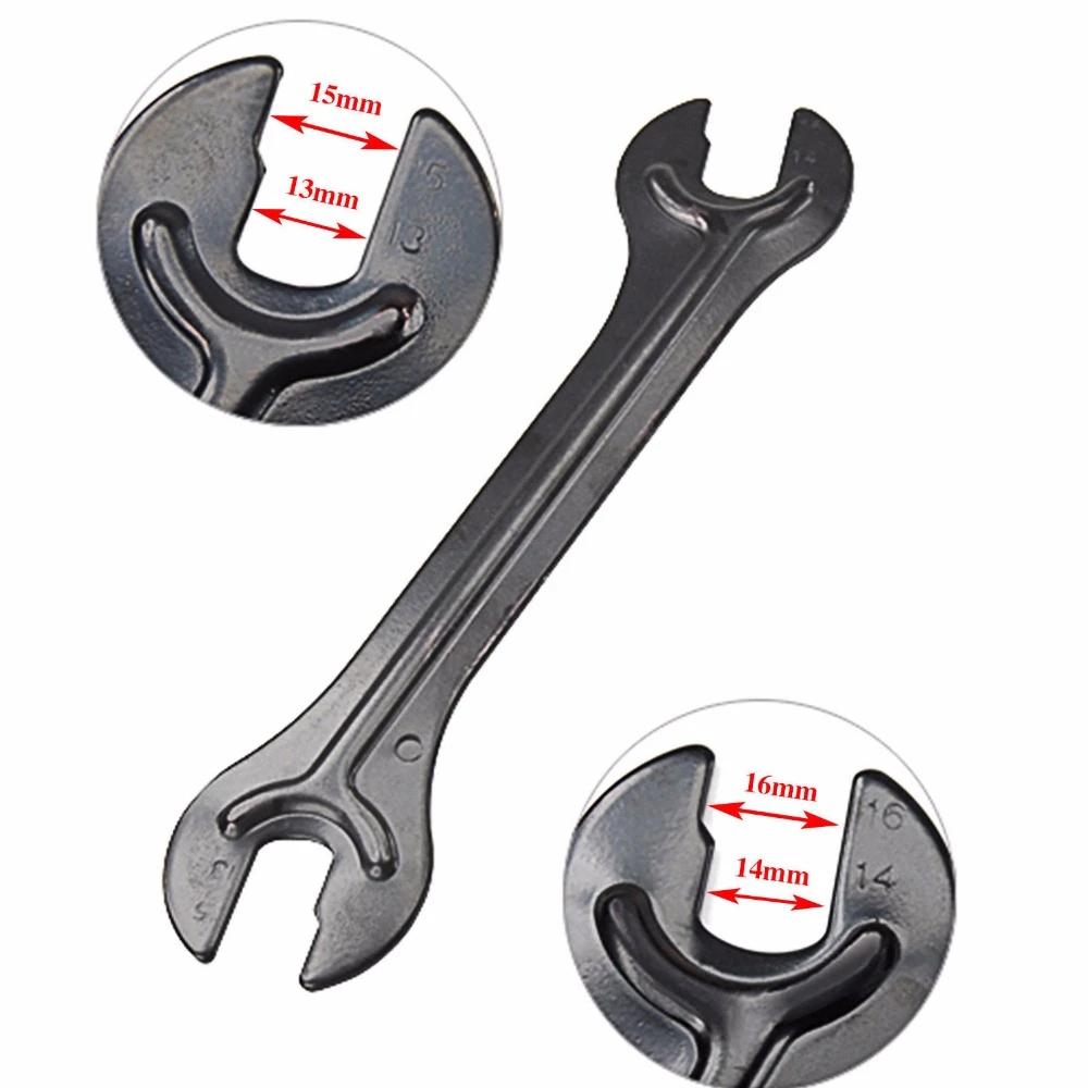uxcell/® Silver Tone Replacement Part Round Spoke Wrench Bike Bicycle Tool