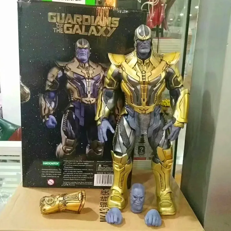 

Avengers Infinity War Thanos Reigns Supreme in THANOS: THE FINAL THREAT 36CM PVC Action Figure Collectible Model Toys D236