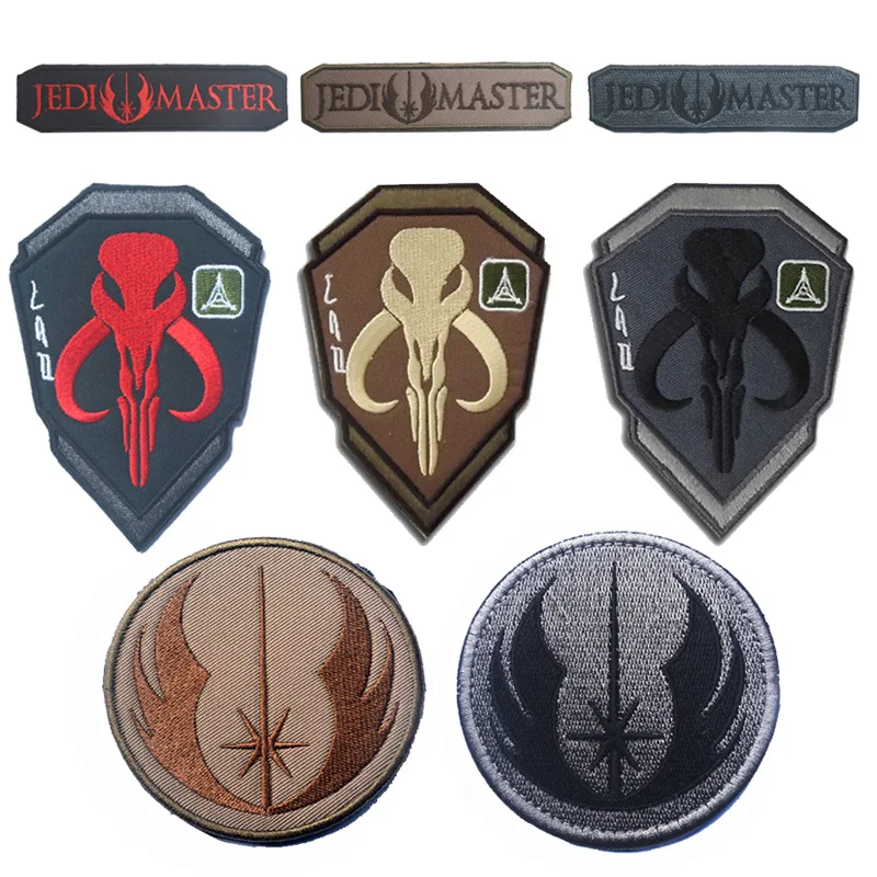 

Star Wars Jedi WARSTAR armband Camouflage 3 piece embroidery Tactical Patches