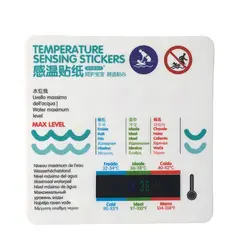 Новый для ванной Ванна температура воды тестер термометр Детская безопасность быстродействующий термометр карты для детей