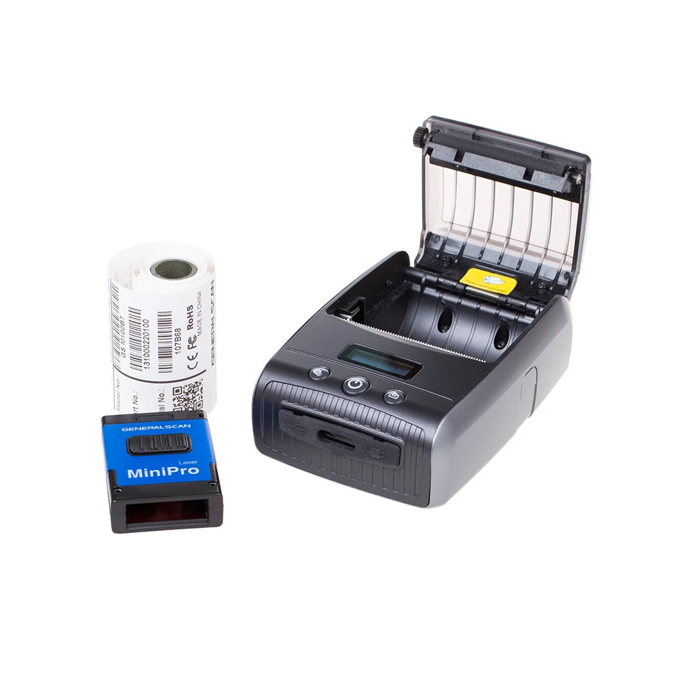 أفضل بائع generalscan gs MP200 البسيطة بلوتوث الجوال طابعة الباركود أفضل بائع generalscan gs MP200 البسيطة بلوتوث الجوال طابعة الباركود