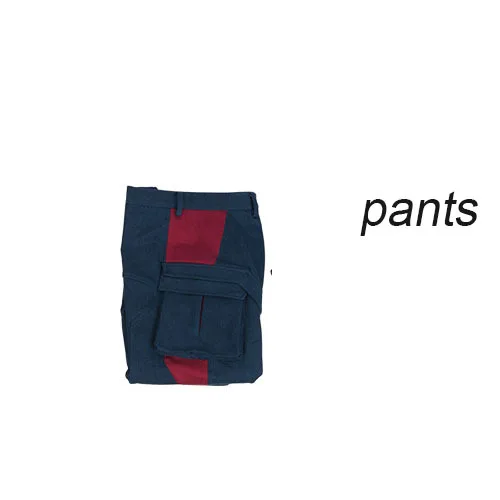 Pants Мстители 4 эндшпиль Капитан Америка Маска для косплея Стивен Роджер жилет брюки Топ Хэллоуин кожаный жилет, перчатки набор для мужчин - Цвет: Pants