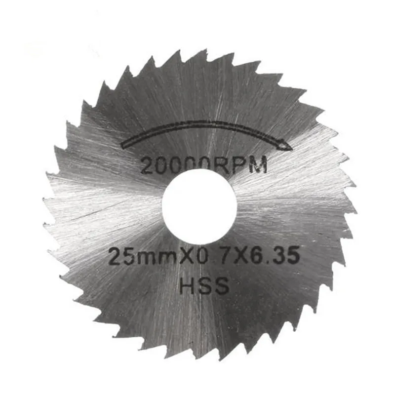7 шт. Мини HSS круговой пилы роторный инструмент для Dremel металлический резак набор электроинструментов для резки древесины диски