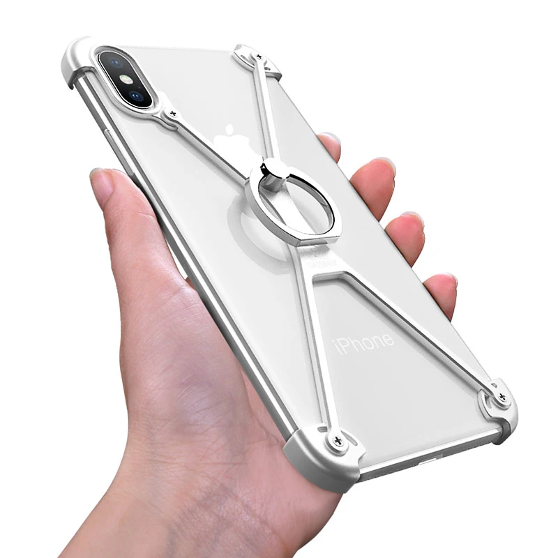 X образный дизайнерский чехол для iPhone XS MAX Алюминиевый противоударный с защитой