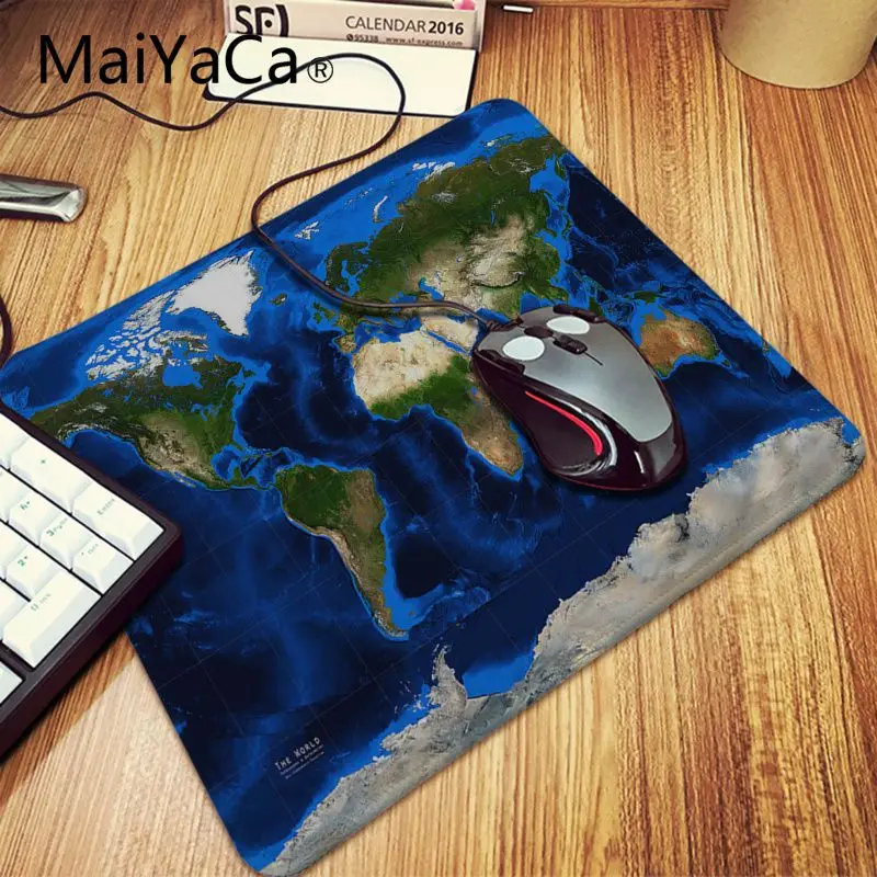 Maiyaca карта мира коврик для мыши геймерская игра коврики игровой коврик для мыши геймер игровой коврик для мышки с Аниме Коврик для мыши скоростная версия - Цвет: Lock Edge 25x29cm
