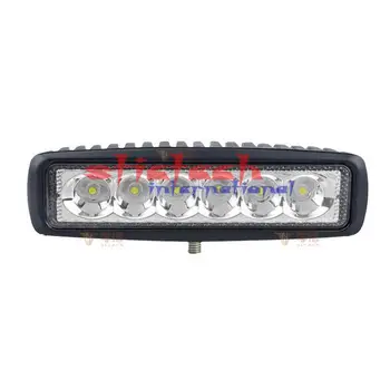 

by dhl or ems 50pcs 18W 6 x 3W LED Light Bar Light Car Headlight Flood Light Light for Boating fishing no profit