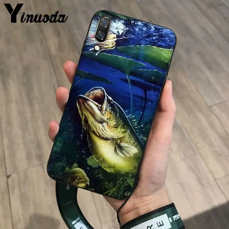 bass fishing painting