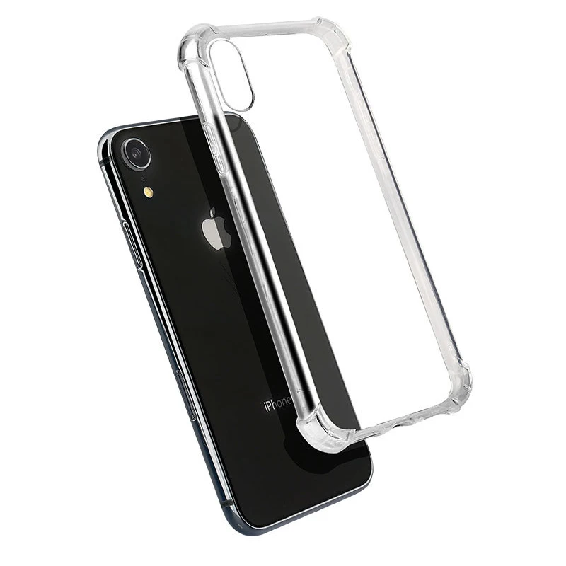 Shock Proof Soft Silicone Phone Case For iPhoneXR iPhonexsmax iphone7 8plus Flexible TPU Bumper |