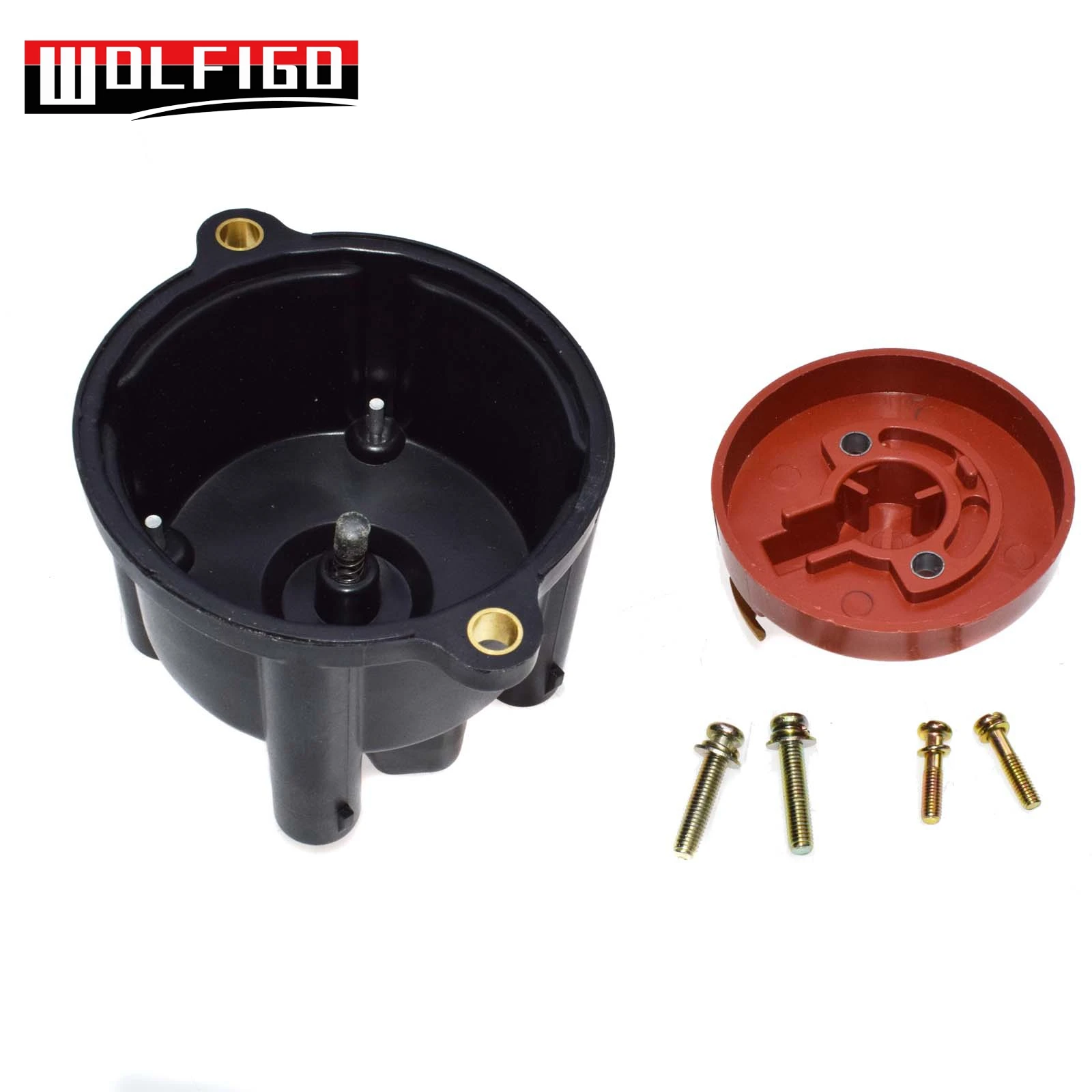 WOLFIGO 1 PC / 2 PCS New Distributor Cap Rotor For Toyota Camry 1994 1995 1996 2.2L 1910174110,19102-74040
