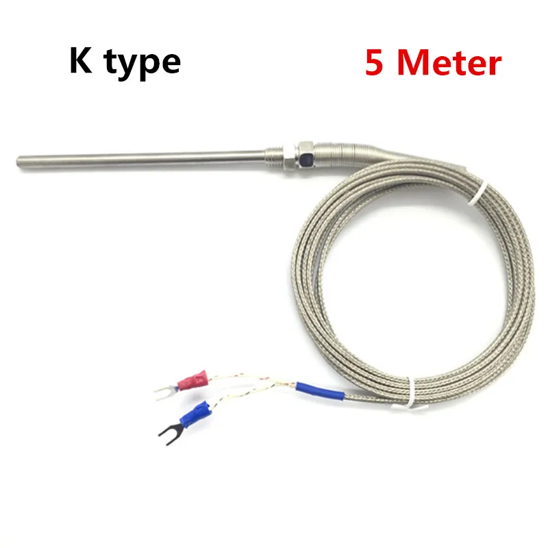 Stainless Steel High Temperature K type Thermocouple 0400C Temperature