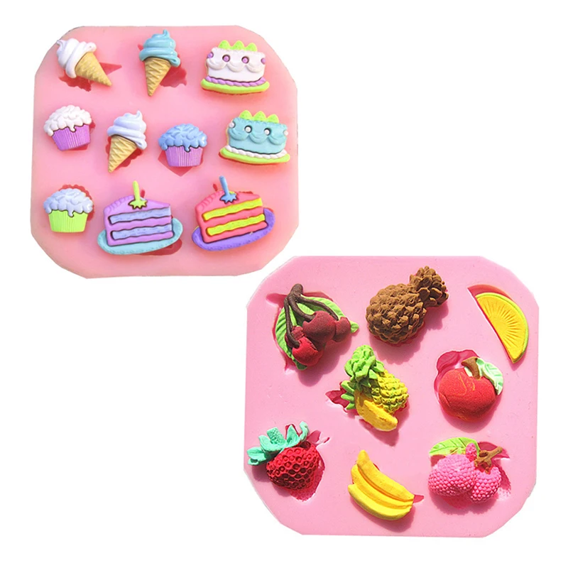 Free Shipping Kitchenware Ice Cream Cooking Tools Wedding Cake Decorating Baking Silicone Mold Pastry Fondant Candy Sugar Craft | Дом и сад