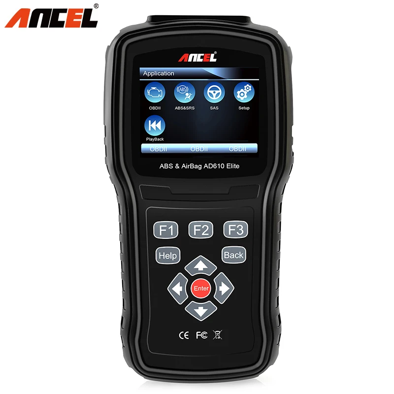 Ancel Ad610 Elite Eco Obd2 Code Reader Car Diagnostic Tool - 