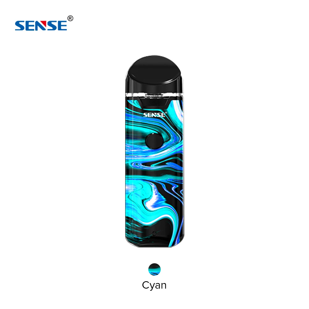 Оригинал Sense Orbit Pod Vape Kit Buil in 1100mAh аккумулятор и 2 5 мл емкость с дополнительными шт