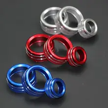 3 шт./компл. пульт дистанционного управления для BMW 1 2 3 4 серии F30 F34 F46 GT X1 F48 13-17 автомобильный Стайлинг переключатель для кондиционера аудио круг отделка детали из сплава