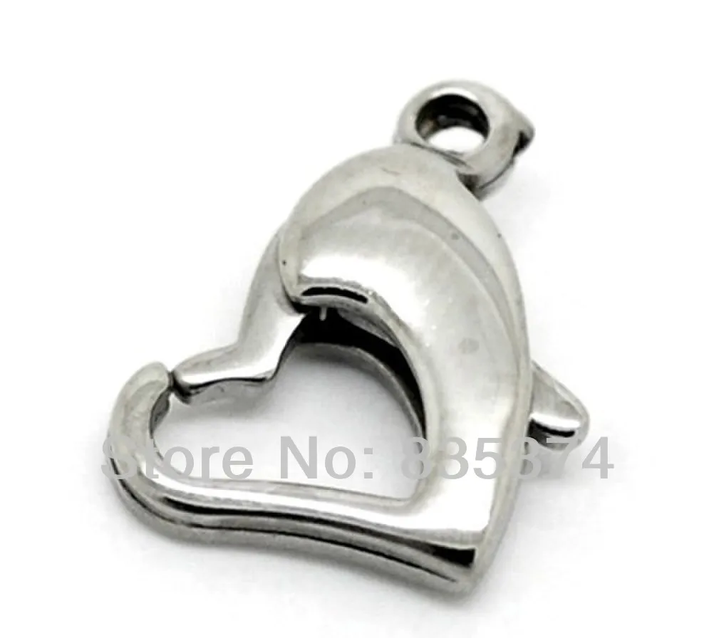 

Free shipping!Heart Lobster Clasps 12mm fashion jewelry Diy