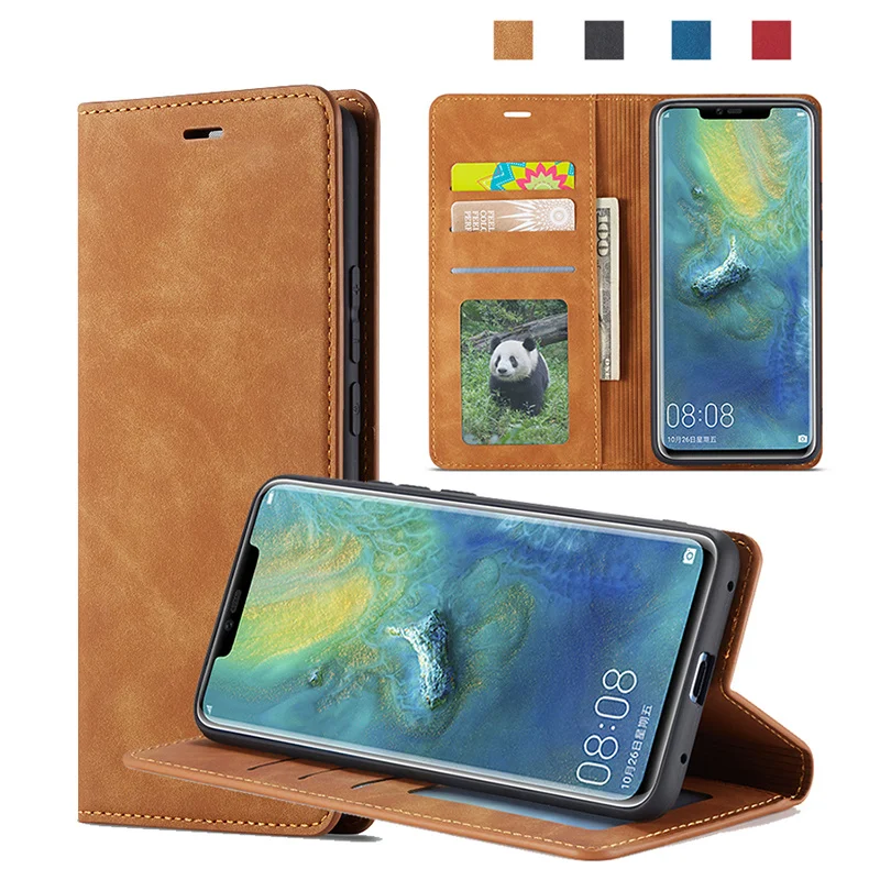 

Case for Huawei Mate 20 P20 Mate20 Pro Lite Nova 3e Etui Luxury Leather Flip Wallet Stand Card Mobile Phone Cases 360 Book Cover