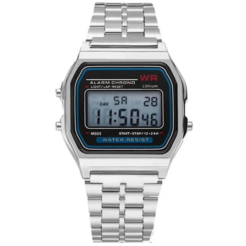 Роскошные мужские часы простые Модные кварцевые наручные часы из нержавеющей стали минимализм Календарь спортивные часы для мужчин подарки Heren Horloge 'C - Цвет: Silver