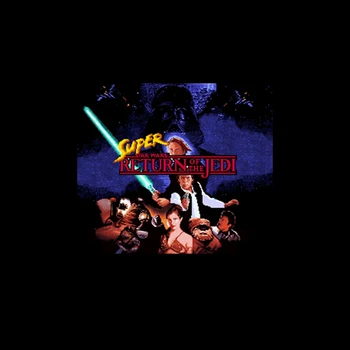 

Super Star Wars - Return of the Jedi 16 bit Big Gray Game Card For NTSC Game Player Drop Shipping
