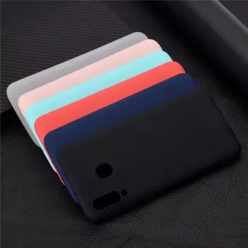 

100pcs/lot For Samsung Galaxy M10 M20 M30 A8S Note 10 Pro S10 5G Candy Soft Matte Transparent Clear TPU Silicone Back Case
