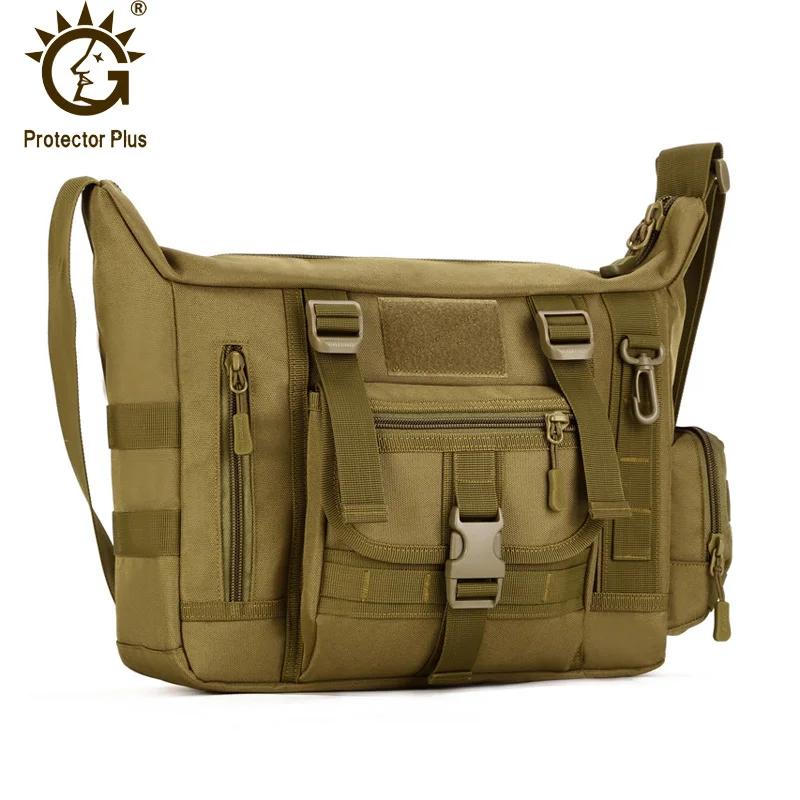 En Ligne Protector Plus Tactique Sling Sac À Bandoulière, Étanche Militaire Bandoulière Sac, hommes En Plein Air Voyage Messenger Sac pour 14 \