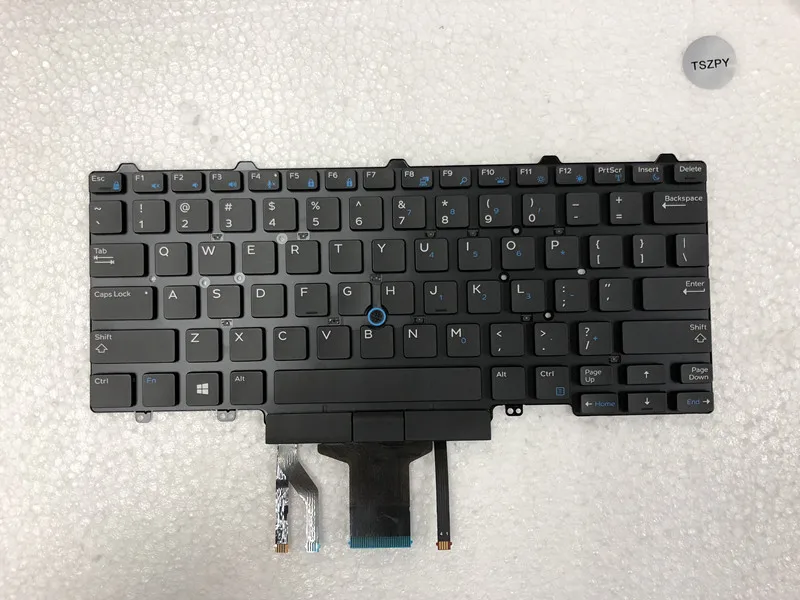  New laptop keyboard for DELL Latitude E5450 E5470 E7450 E7470 US layout with backlit keyboard