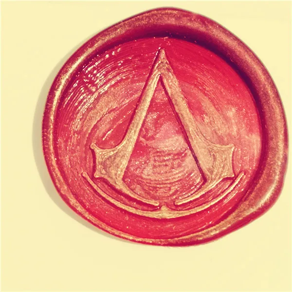 Assassin's Creed штамп для восковой печати, восковая печать на заказ, штамп для рождественского подарка, сделай сам персонализированный штамп для восковой печати, штамп для приглашения