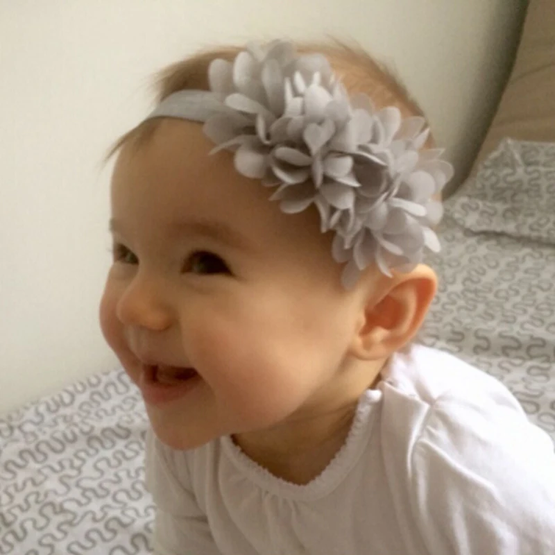 

baby headbands Baby Headwear Children Flower Pearl Infant Toddler Girl Headband Clips Hairband Hair Band Accessories w--001