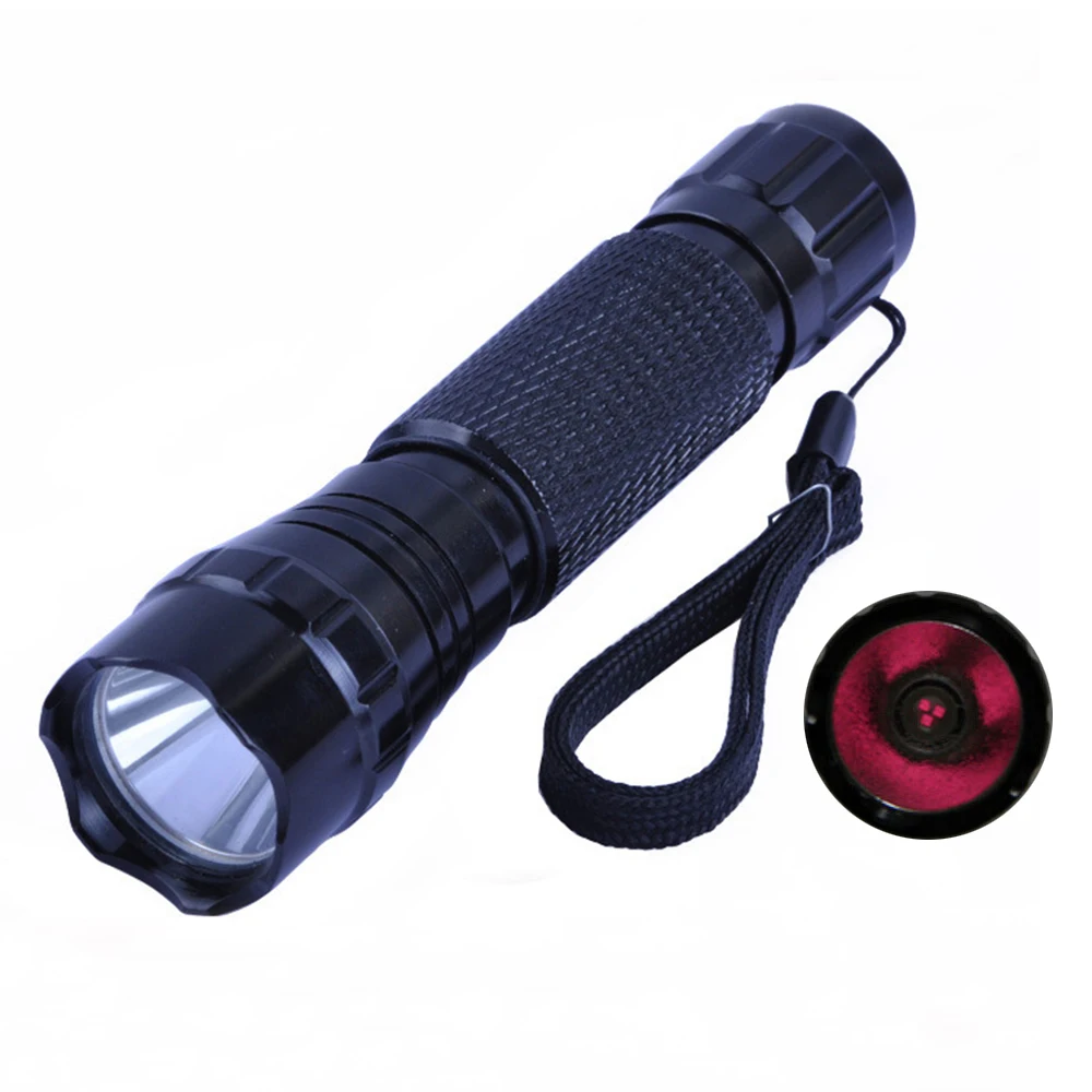 5W 3 Cores Infrared IR 850nm Handy Flashlight Portable LED Night Vision Flash light Torch