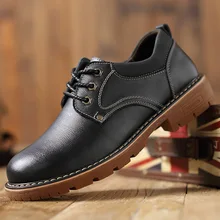 Mens Genuine Leather Shoes Casual Fashion British For Men Large Size Cow Leather Men Boat Shoes Casual Classic Shoes For Male mens shoes large sizes casual british genuine cow leather men shoes footwear army officer classic shoes men winter fur black