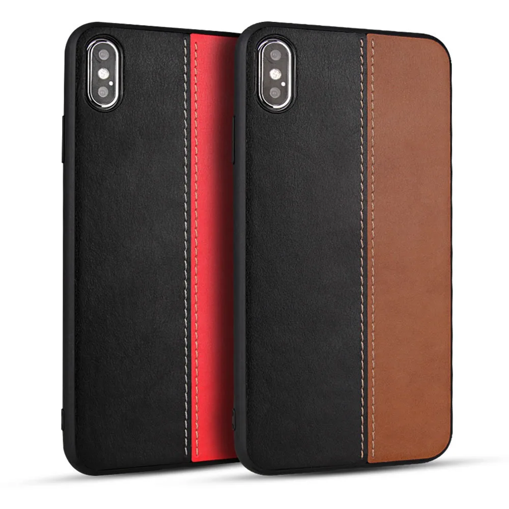 

Plain TPU Soft Case For iPhone X XS XR Xs MAx 7 Plus 8 Plus Case Business Phone Case For iPhone 7 8 Cover Anti-knock Phone Cover