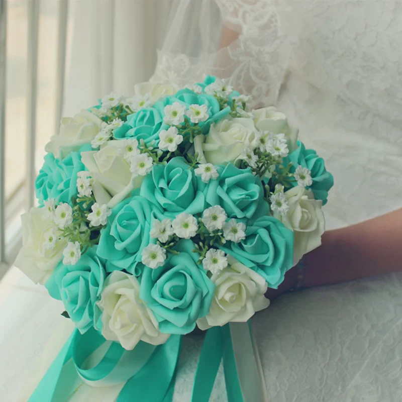 Платье подружки невесты. Свадьба в цвете бирюза. Бирюзовое платье. Бирюзовое платье на свадьбу. Букет в бирюзовом цвете.