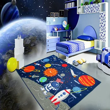 

Infant Cartoon Baby Play Mat Living Room Carpet Kids Children Bedroom Rugs Eco-friendly Blanket