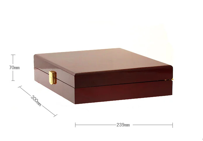 Mahogany cufflinks packing boxes, display boxes.