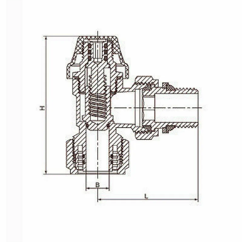 Затворное запорный клапан угол Тип DN15 DN20 1216 1620 термостатный радиатора Сертифицированный значение адаптер латунный кран подачи воды шаровой клапан