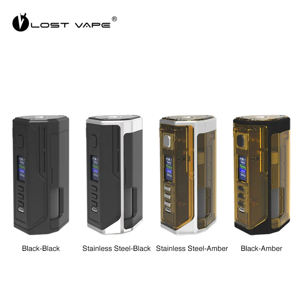 

New Original Lost Vape Drone BF DNA250C Box Mod Power By Dual 18650 Battery DNA Mod Vape Mod Vape Vaporizer Vs Lost Vape Triade