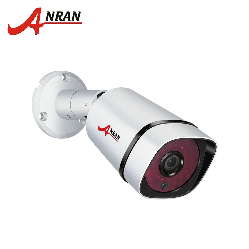 

ANRAN Security Camera POE 2.0MP Outdoor HD infrared Night Vision Waterproof IP Camera 1080P CCTV Video Surveillance Camera