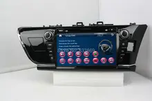 HD 2 din 9″ Car DVD GPS Navigation for Toyota Corolla (Right) 2014 2015 With Bluetooth IPOD TV SWC Radio/RDS AUX IN