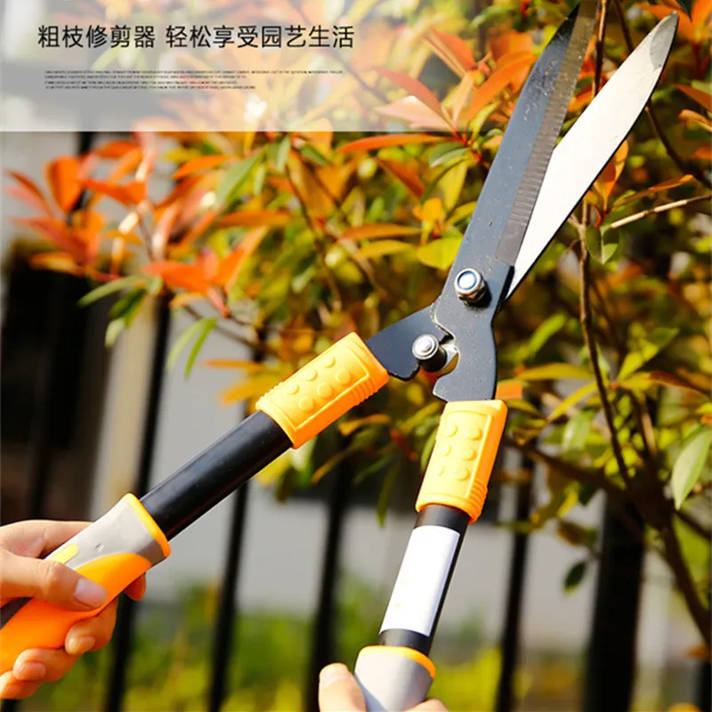 Steel Trimming Scissors Cutter Durable Home Gardening Blade Trimmer