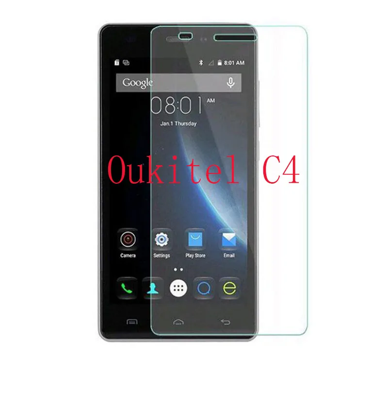 2 قطع جديد حامي شاشة الهاتف ل oukitel c4 K4000 K6000 برو فيلم شاشة واقية غطاء الهاتف الزجاج الذكي