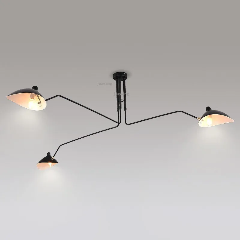 

American Iron LED Light Ceiling Chandelier Chandeliers Lamp Living room Chandelier Lighting Modern Hanging ceiling Lamps XERG3