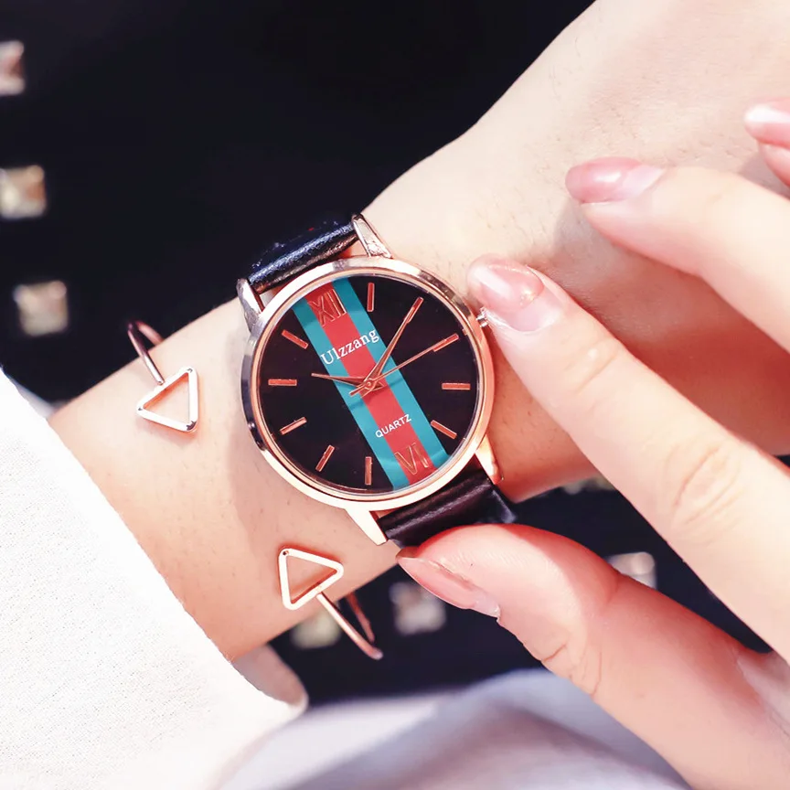 

Exquisite Creative Mixed Colour Beautiful Women Casual Watches Simple Popular Ladies Dress Wristwatches Female Fashion Watch