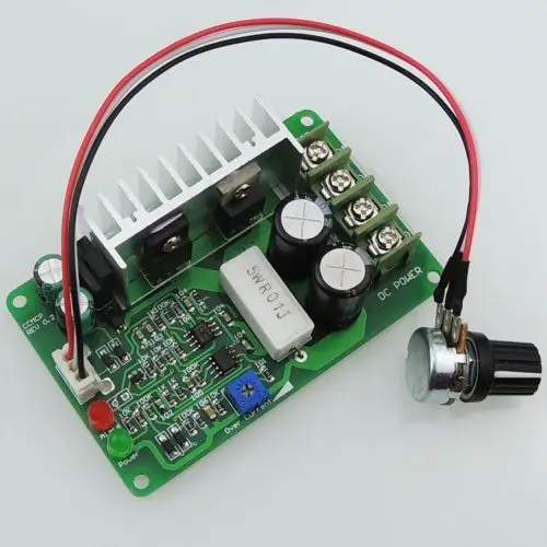 PWM контроллер скорости двигателя постоянного тока 15A 12V 24V 36V контроллер|control|motor