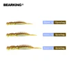 BEARKING Larva Soft Lures 50mm 62mm 85mm Fishing Artificial Lures Silicone Bass Pike Minnow Swimbait Jigging Plastic Baits Worm ► Photo 3/6